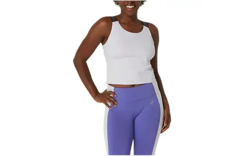 ASICS Tank Tops Women's White Crew Neck Moderate Other