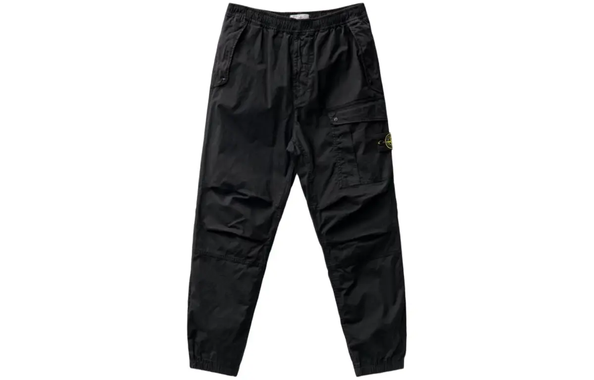 STONE ISLAND Compass-patch Cargo Trousers