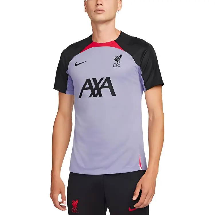 Nike Liverpool Soccer Jerseys Men's Purple Moderate