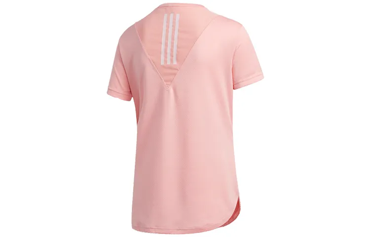 Adidas Set in Sleeve T Shirt Women's Pink