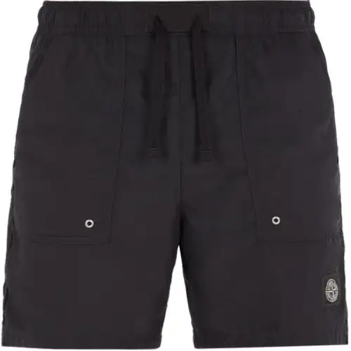 STONE ISLAND Compass appliqué Short