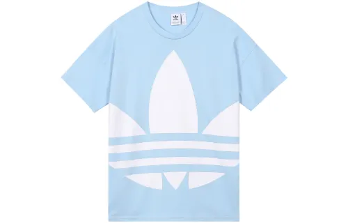 Adidas Originals Drop Shoulder Sleeve T Shirt Women's Blue