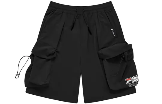 FILA FUSION FILAx D ANTIDOTE Sports Shorts Men's Pitch Black Moderate