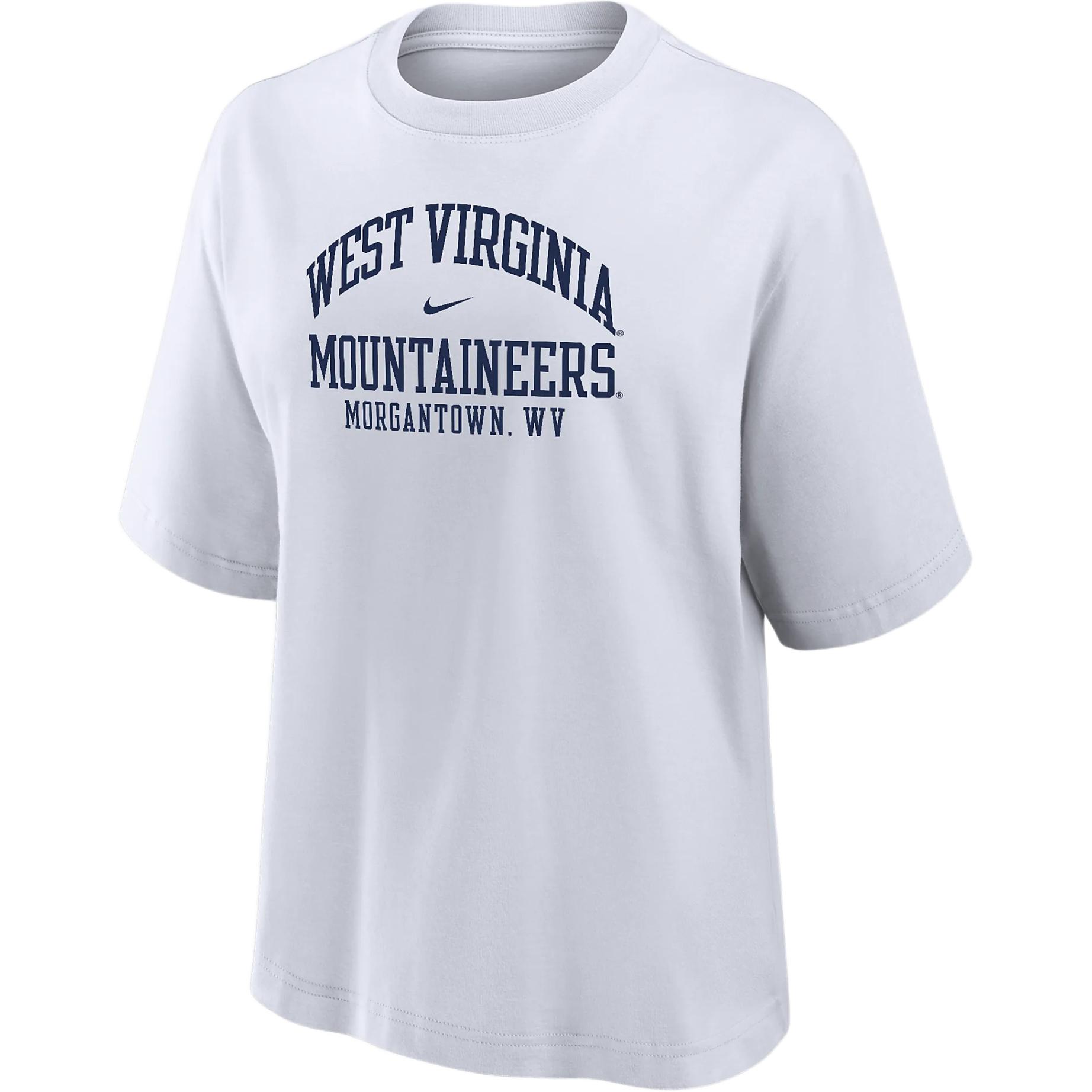 Nike West Virginia Women's Nike College Boxy T Shirt