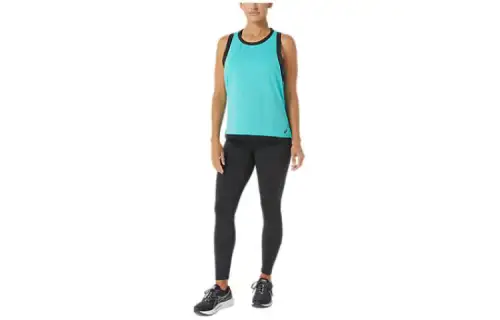 Asics KATE MESH TANK Top Women's Blue