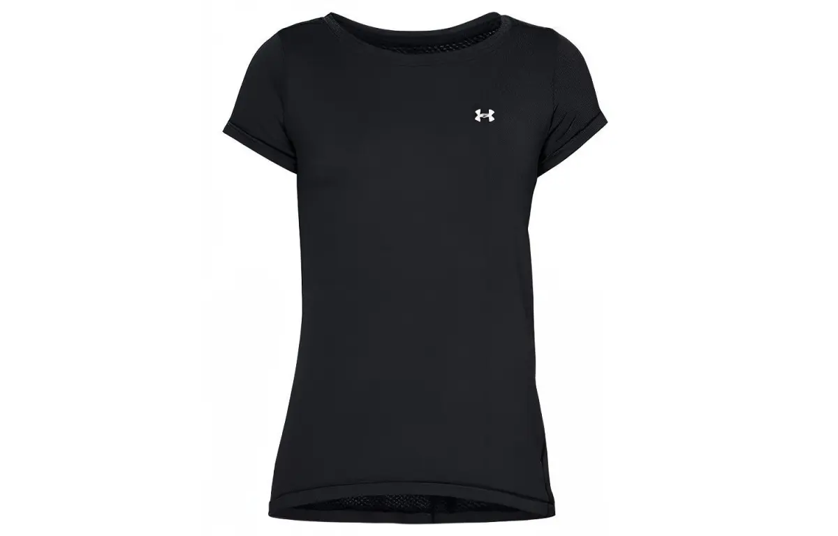 Under Armour Set in Sleeve T Shirt Women's Black