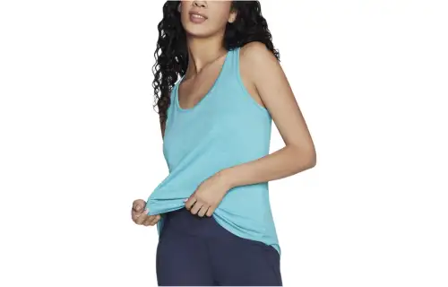 Skechers Tank Top Women's Aqua Green