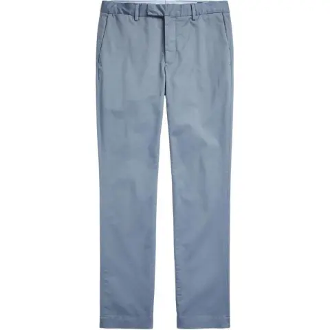 Polo Ralph Lauren logo-tag twill straight-leg trousers