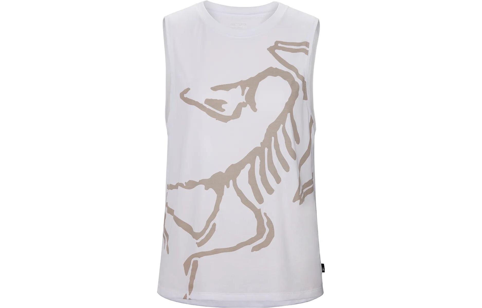 Женская футболка Arcteryx Birdmark Tank (белая)