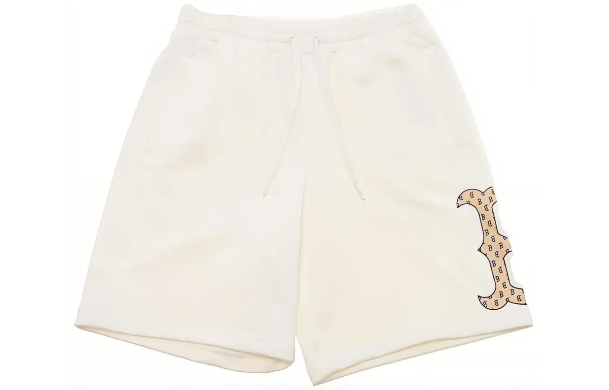 MLB Boston Red Sox Casual Shorts Unisex Cream