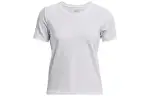 Under Armour T Shirts Women's White Crew Neck Moderate Straight Fit