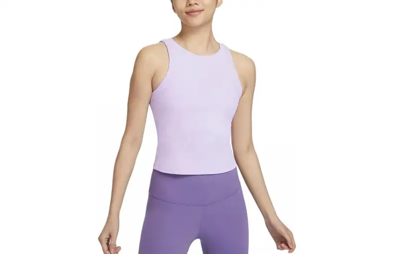 Nike Tank Tops Women's Lilac Crew Neck Moderate Other