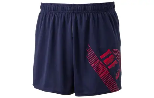 ASICS Casual Shorts Men's Blue Moderate