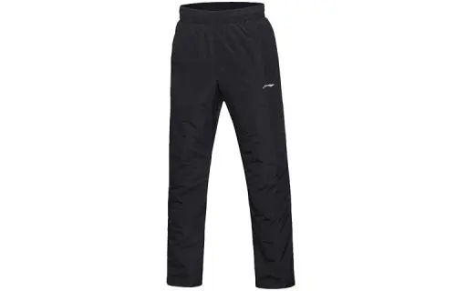 Li Ning Sports Pants Men's Black Thickened