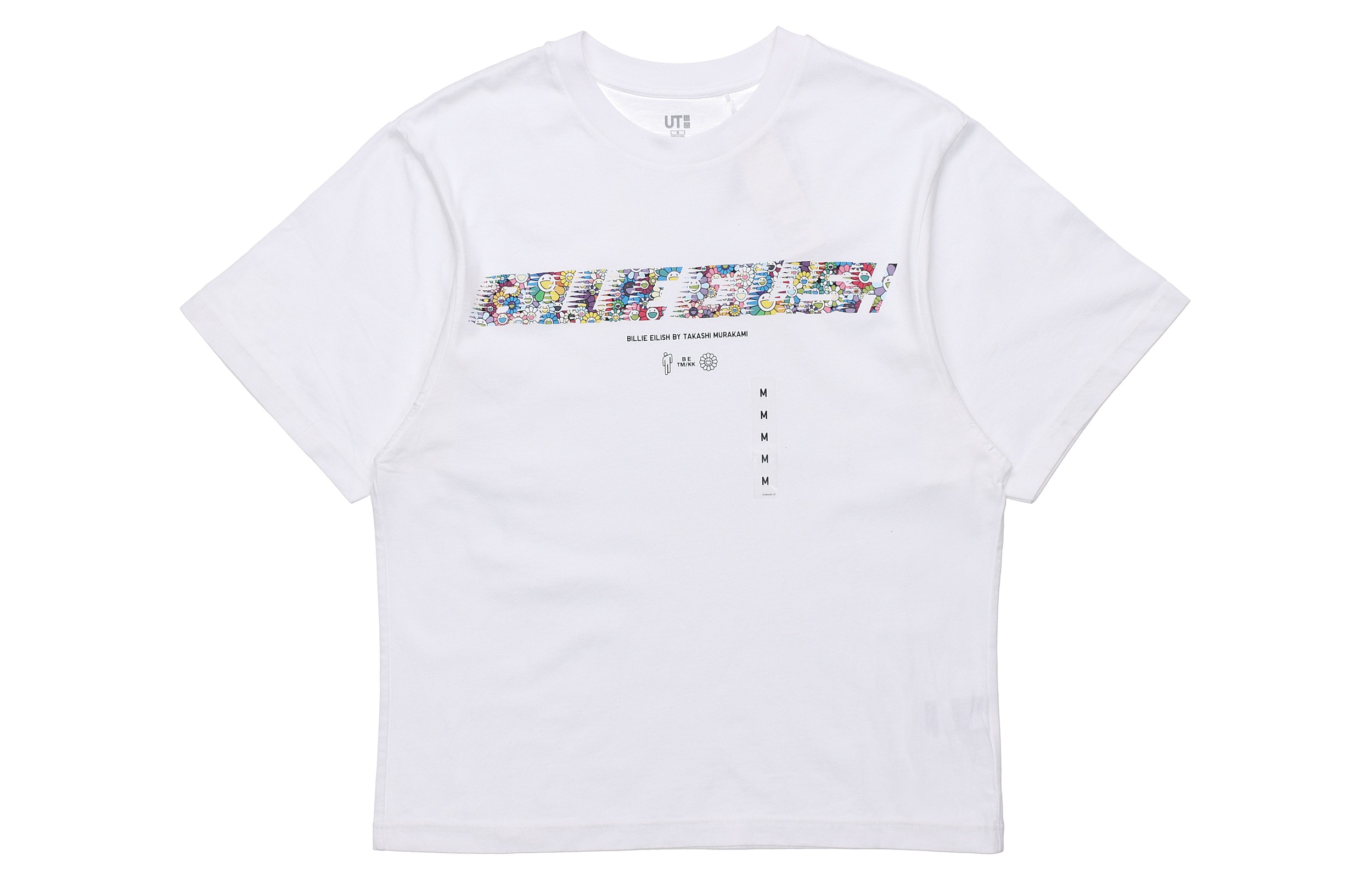 Женская футболка UNIQLO × (белая)
