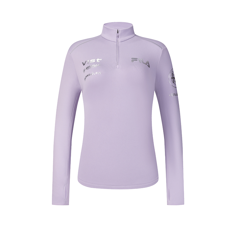 Женская футболка Fila T (фиолетовая)