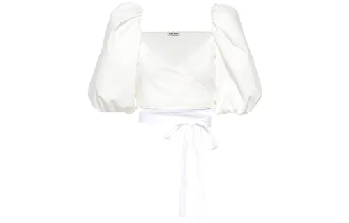 MIU MIU SS21 Crop Top Women's White