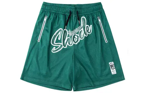ANTA Basketball Collection Basketball Shorts Men's Rusty Green Moderate Straight Fit Pants