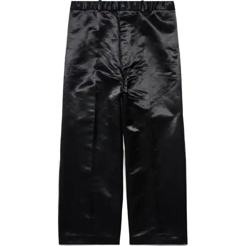 Balenciaga FW24 Casual Pants Loose Fit Men's Black