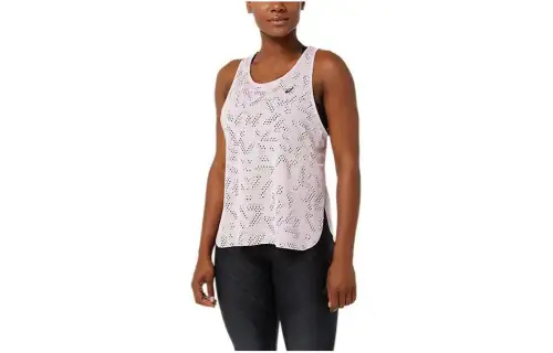 ASICS Tank Tops Women's Light Rose Crew Neck Moderate Other