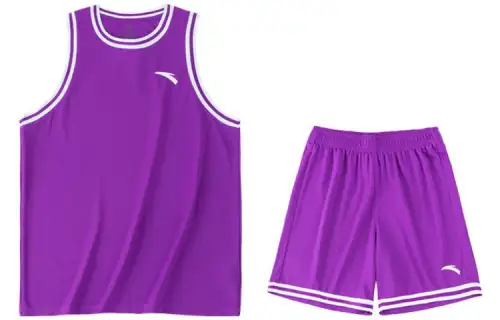 Vest with a round collar, shorts, basketball uniform, with your logo imprint, men's style