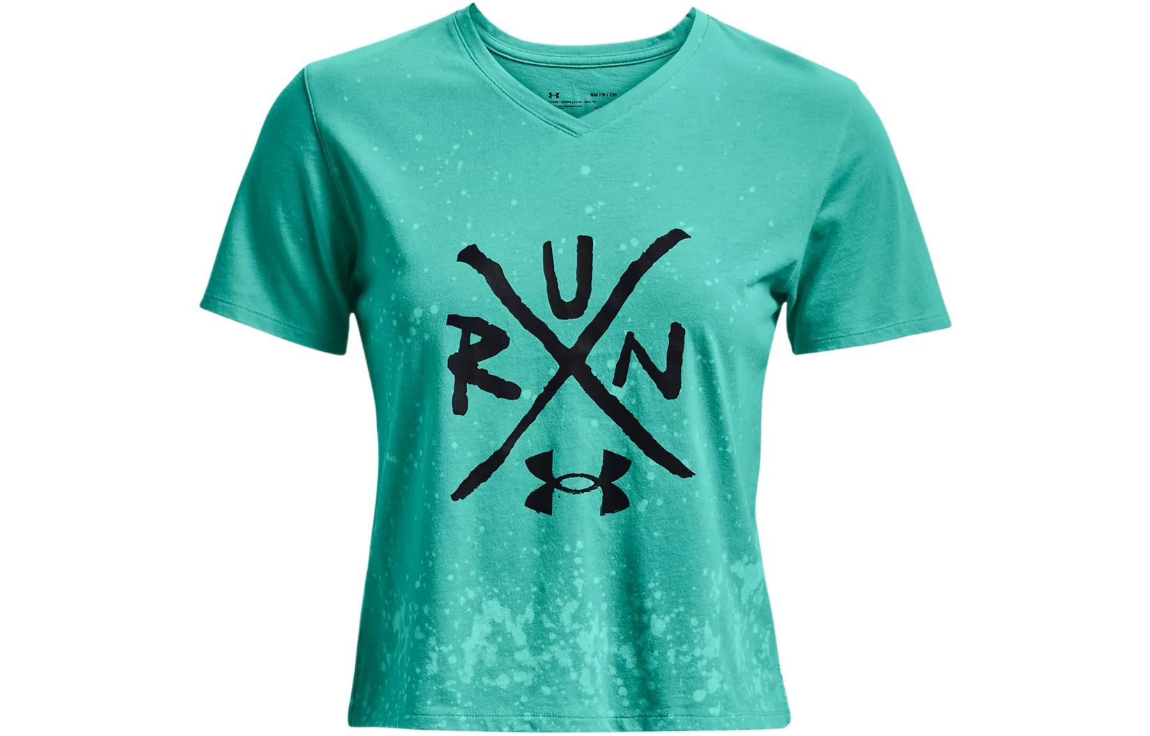 Женская футболка Under Armour (светло-зеленая)