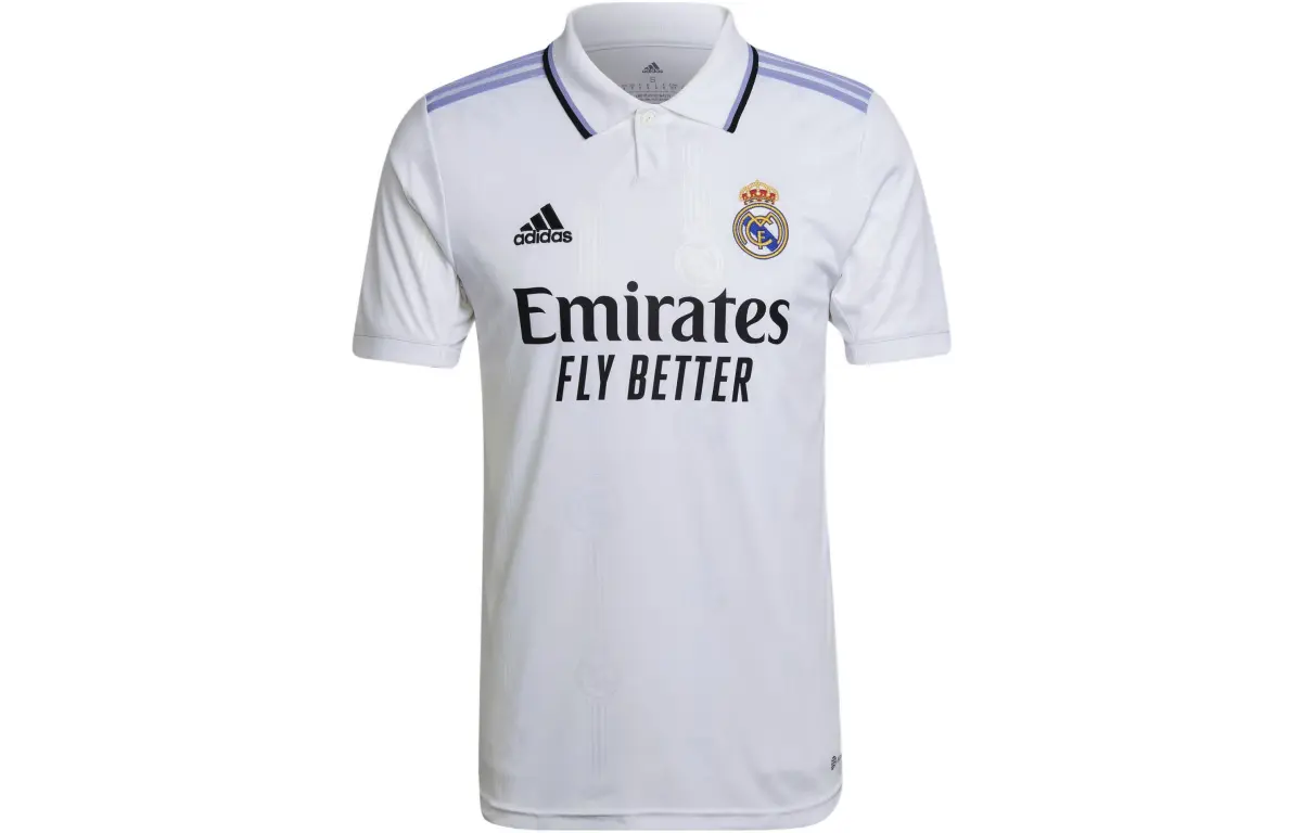 Adidas Real Madrid Soccer Jersey Fan Edition Men's White