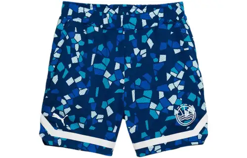 PUMA AC Milan Casual Shorts Men's Blue Moderate