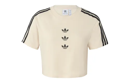 Adidas Originals Hot Girl Collection T Shirt Women's Ecru