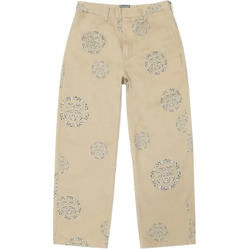 Denim Tears X Stussy Double S Wreath Chino Pant