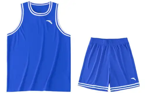 Vest, trousers, basketball shorts, set, with your logo imprint, loose straight fit, men's style