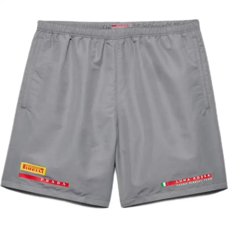 PRADA Swimming Shorts Men's Gray