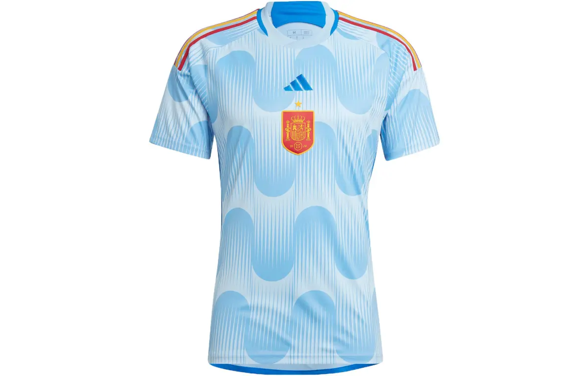 Adidas Spain National Team Soccer Jerseys Men's Blue Moderate