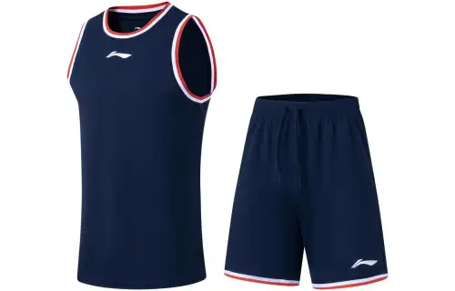 Li Ning, basketball comfortable set, with your logo imprint, men's style