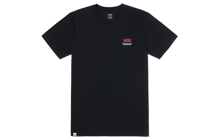 Женская футболка Vans Logo T (черная) — фото 1