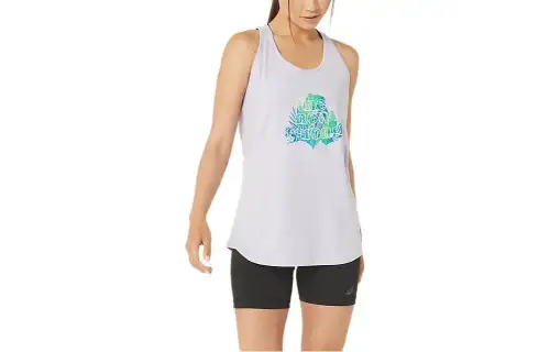 Asics The New Strong Palms Racerback Tank Top Women's Blue