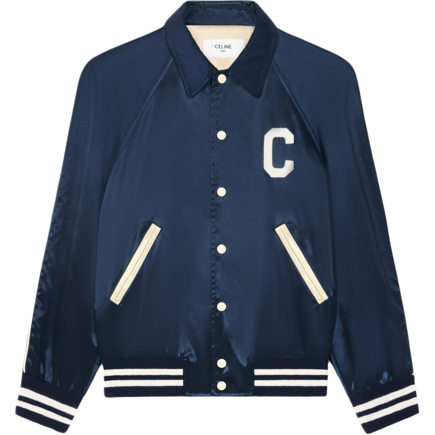 CELINE Button Up Teddy Jacket