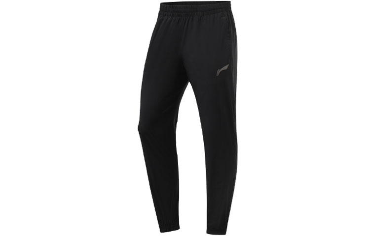 Li Ning Running Collection Sports Pants Men’s Black Moderate