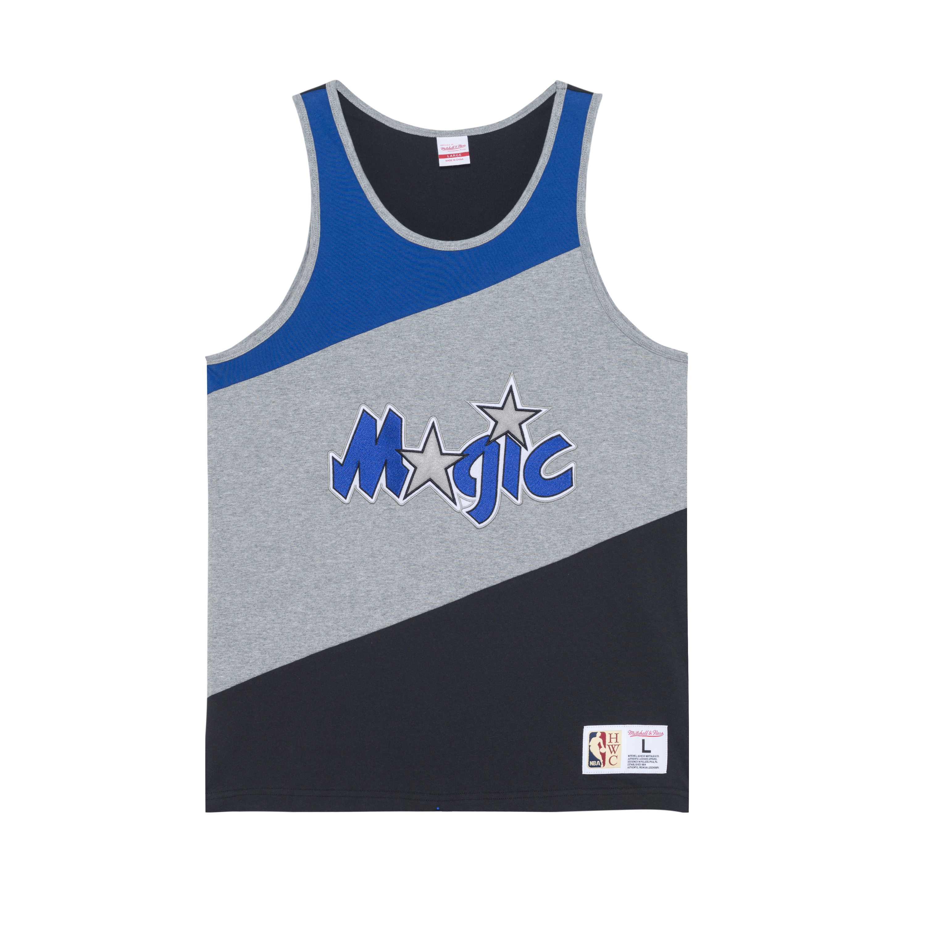 Mitchell Ness Basketball Jersey Men's Gray Black Multicolor