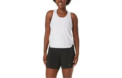 ASICS PR LYTE Tank Tops Women's White Crew Neck Moderate Other