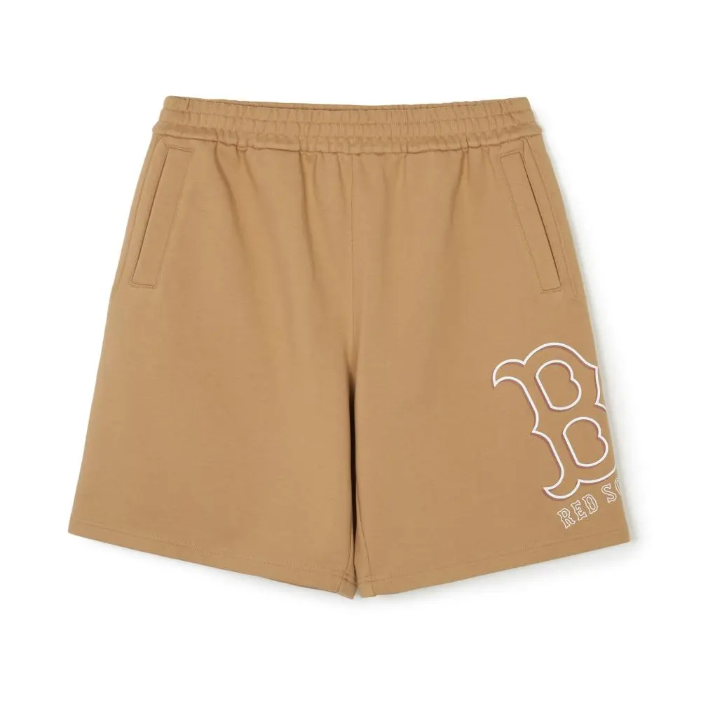 MLB Boston Red Sox Casual Shorts Unisex Light Camel