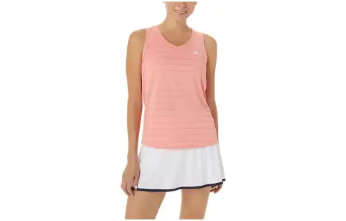 ASICS Tank Tops Women's Guava Crew Neck Moderate Other