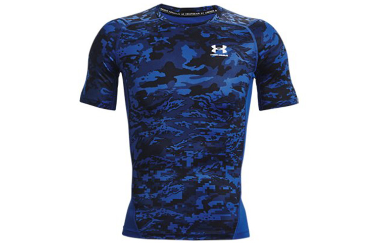 Under Armour HeatGear Fitness Clothing Men’s Blue Moderate