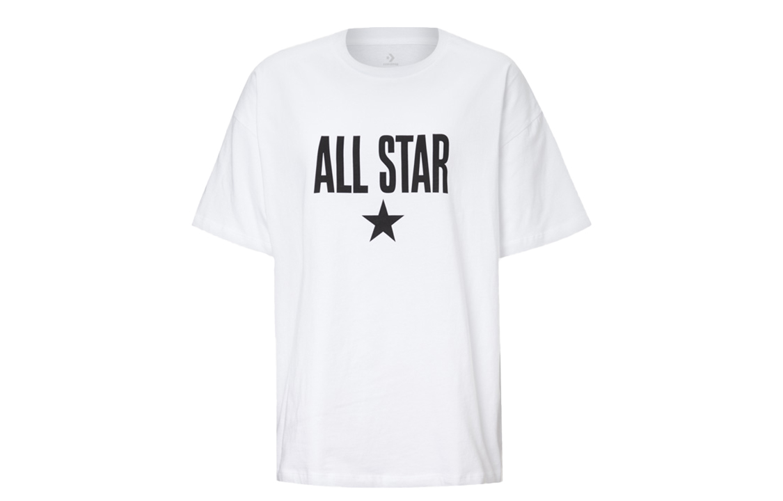 Женская футболка Converse All Star T (белая) — фото 1