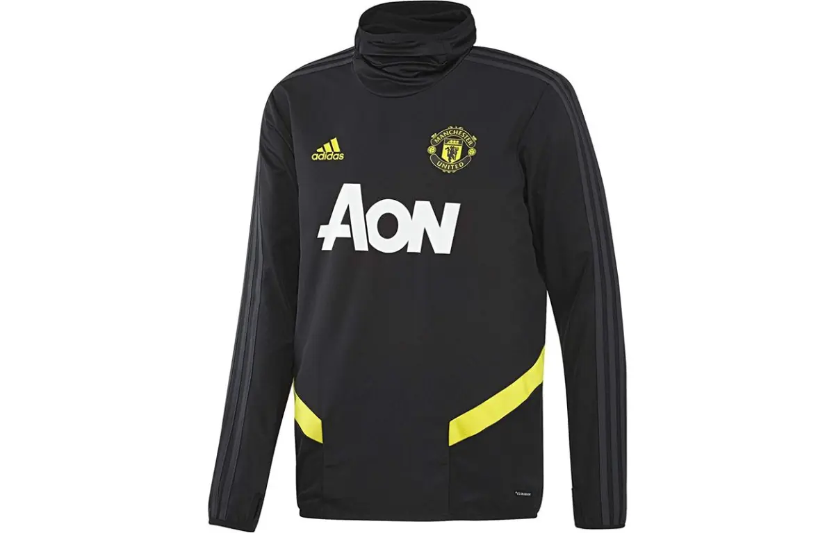 Adidas Manchester United Soccer Jerseys Men's Black Moderate