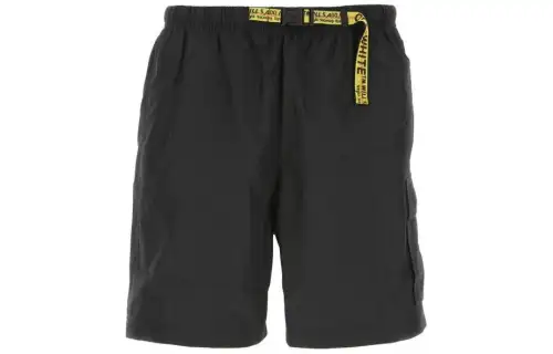 OFF WHITE Swimming Shorts, Regular Fit Men's Black