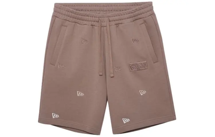New Era Casual Shorts Unisex Khaki