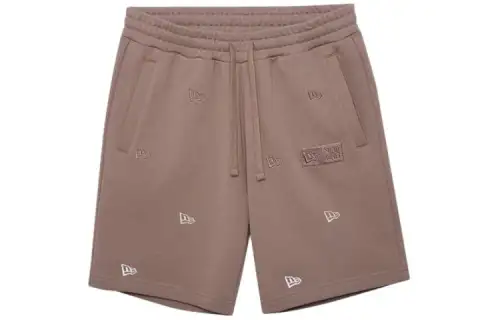 New Era Casual Shorts Unisex Khaki