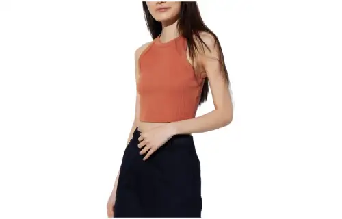 UNIQLO Tank Top Women's Orange Red