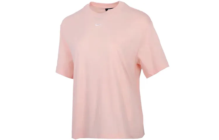 Nike Sportswear Essentials Set in Sleeve T Shirt Women's Washed Coral Red